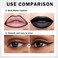 Black Matte Lipstick Lip Liner Set Liquid Lipstick High Pigmented Long Lasting Waterproof Goth Makeup Halloween Lip Gloss Lip Stain for Cosplay Gothic Rock Style