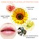 Bowitzki Color Changing Lip Oil Lip Glow Gloss Hydrating Transparent Tinted Nourishing Long Lasting Lip Balm Care Moisturizing Repairing Lightening Lip Lines Blue Lotus Tocopherol Squalane (Peach)