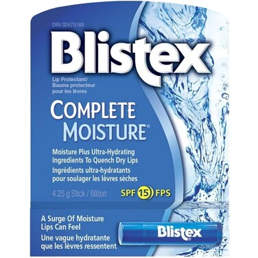 Blistex Complete Moisture Lip Protectant 0.15 oz (Pack of 6)