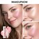 Liquid Blush Stick for Cheeks Natural Matte Finish Blush Make Up, High Pigment Blush Stick Long-lasting Dewy Cheek Tint With Build in Brush#L002