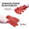 Liquid Blush Stick for Cheeks Natural Matte Finish Blush Make Up, High Pigment Blush Stick Long-lasting Dewy Cheek Tint With Build in Brush#L003