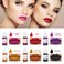 12 Colors DIY Lip Gloss Pigment Set，Liquid Pigment for Lip Gloss Natural Multifunctional High Color Rendering Red Warm Color Pigment for Lip Gloss Making-Set A