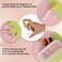 Molain 5PCS Empty Lip Gloss Tubes, 10ml Refillable Cosmetic Containers Bottles Lip Balm Bottles with Wand Concealer for Lipstick Samples, Lip Balms(Gold tube cap)