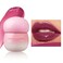 LANGMANNI Pudding Glow Lip Balm   Velvet-Smooth Lip Gloss for Nourished, Glowing Lips   Hydrating, Non-Sticky Glossy Tinted Lip Balm Makeup 0.28 Oz (#6, 1)