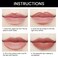 evpct 1Pcs Fairest Nude Velvet Matte Lip Liner and Lipstick Combo Set Kit for Women, DNM Magic 24 Hours Lipstick and Lip Liner Makeup Set Stain Long Lasting Waterproof labial, 47#