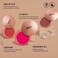 Extremely Bossy By Nature Buttery Blush - Deeply Pigmented, Infused with Kaolin Clay, Macadamia Oil, Squalane (Dynamic - Deep Plum)