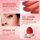 Cheek Gel Cream Liquid Blush Makeup, Soft Lightweight Breathable Feel, Long-Wearing, Smudge Proof, Natural-Looking, Skin Tint Blush Makeup (#104 RISKY BUSINESE)