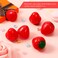 12 Pcs Cute Lip Balm Strawberry Wrinkle Repair Moisturizing and Plumping Lasting Hydrating Strawberry Shaped Lip Protector for Women Valentines Gift(Strawberry Style)