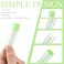 Sumind 300 Pieces Colorful Lip Balm Empty Container 5 ml Refillable Rotatable Clear Tubes Plastic Gloss Lipstick Lip Balm Tubes Holder for DIY Cosmetic Gifts, 6 Colors