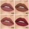 4pcs Matte Lip Gloss,Non-Sticky Smooth Lip Stain,Long Lasting 4 Colors Liquid Lipstick,Waterproof,Highly Pigmented,Nude,Brown