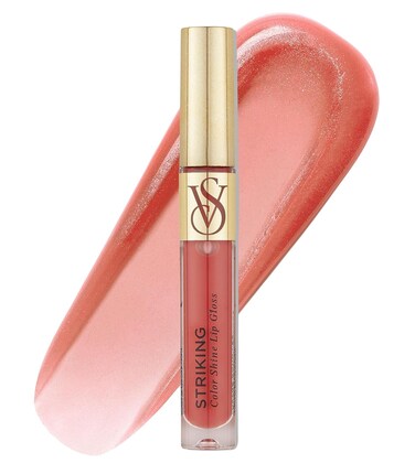 Victoria's Secret Color Shine Lip Gloss in Striking, Jojoba Oil &amp; Vitamin E