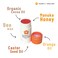 Lip Balm Moisturizer with Manuka Honey 15+ UMF, Coconut Oil, and Castor Oil For Chapped, Cracked, Dry Lips   Protects, Smoothes, and Nourishes your Lips   0.25 oz / 7 gr. (Soft Rose)