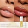 Hydrating Lip Glow Oil - Tinted Moisturizing Lip Gloss Plumping Non-Sticky Long-Lasting Shiny Fruit Flavor Lip Stain, 0.10 Fl Oz (Peony)