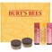 Burt's Bees Lip Care &amp; Color Gifts Kit - Original Beeswax Moisturizing Lip Balm, Hibiscus &amp; Red Dahlia Tinted Stain + Balm Duos, Conditioning Scrub &amp; Overnight Sleeping Mask Exfoliator