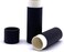 10 Pack 15ml Paperboard Lip Balm Tubes Kraft Paper Lipstick Tube Cardboard 0.5 Oz Empty Deodorant Container Solid Perfume Tube Cosmetic Box for DIY Chapstick Deodorant Crayon(Black)