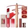 2Pcs Lip Liner and Lipstick Combo, Highly Pigmented Lip Liner and Lipstick Set for women, Long Lasting Matte Lip Pencil and Hydrating Lip Balm Lip Gloss Makeup Kits with Sharpener