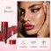 Juicy Lip Plumping Gloss, Tinted Lip Gloss Lip Plumper, Hydrating Moisturizing Lip Tint Stain, Highly Pigmented High Shine Glossy Lip Oil, Long-Lasting Lip Gloss For Women Girls Dry Lip Care-04#