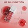 2Pcs Lip Oil, Hydrating Lip Glow Oil, Transparent Lip Balm, Long Lasting Nourishing Non-sticky Lip Oil Tinted for Lip Care and Dry Lips (012#+015#)
