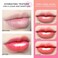 2Pcs Lip Oil, Hydrating Lip Glow Oil, Transparent Lip Balm, Long Lasting Nourishing Non-sticky Lip Oil Tinted for Lip Care and Dry Lips (012#+015#)