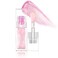Magic Color Changing Lip Oil Ph, Glitter Lip Gloss, Upgraded Big Brush Head Moisturizing Lip Oil, Color Changing with Temperature, Moisturizing &amp; Sparkling (Pink, 0.3 Oz)