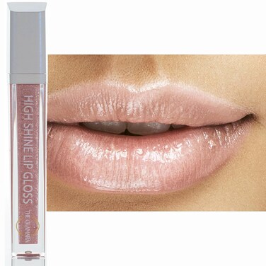 Coral Pink Glitter Non-Sticky Lip Gloss   Lightweight Hydrating &amp; Moisturizing   Vegan &amp; Cruelty-Free   Coraly