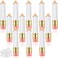 Blulu 20 Pieces 5 ml Empty Pencil Lip Gloss Tubes Containers Bulk Clear Lip Balm Tubes Cute Pencil Shaped Mini Refillable Lip Oil Bottles Gift for Christmas Mother Teacher Women Girls DIY