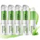 Jolilab 4 Pcs Aloe Vera Lip Balm Lip Gloss, Long Lasting Hydrating Lip Care Nutritious Lip Oil Plumper Lip Balm Moisturizer Lip Gloss Lip Makeup Set for Gilrs and Women（4Pcs）