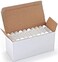 50 pcs, Empty Lip Balm Containers - Make Your Own Lip Balm, Empty Tubes - 3/16 Oz (5.5ml) (White Cap)