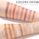 16 Colors Blush Contour Highlighter Makeup Palette with Brush, Matte Mineral Face Blush Powder for Cheek, Bright Shimmer Illuminator Bronzer Professional Facial Beauty Makeup Blushes Set