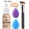 All in One Makeup Kit For Girls 12 Colors Naked Eyeshadow Palette, Nude Foundation Face Primer, Makeup Brush, Makeup Sponge, Eyebrow Soap Kit Brows Gel, Winged Eyeliner Stamp Makeup Set (SetA)