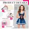 48 Pcs Cheer Gift Kit for Girls: 12 Canvas Makeup Bags, 12 Scrunchies, 12 Makeup Mirrors, 12 Lipstick/Lip Balm Keychains for Cheerleaders