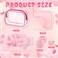 Hoteam 36 Pieces Spa Sleepover Party Supplies for Girls Makeup Party Supplies 6 Spa Headband 6 Wristband 6 Velvet Scrunchies 6 Makeup Remover Cloth 6 Powder Puffs 6 Clear Cosmetic Bags for Skincare
