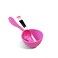 4 in 1 Women Girl Lady Facial Skin Care DIY Mask Make Up Mixing Tool Set Kits Include Bowl Stick Brush Gauge Spoon (Pink)