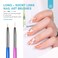SAVILAND 6PCS Nail Art Brushes Set &ndash; Multifunctional Nail Brushes for Nail Art Nail Design Brush Gel Nail Brush for Nail Extension Nail Art Liner Brush 3 Sizes Dotting Tools for DIY