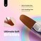 Beetles 6 Pcs Gel Nail Art Brushes Set - Synthetic Fibers - Wood Handle - Oval Shape - DIY Manicure - Valentines Day Gifts for Women