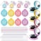 24 Pcs Inspirational Gifts Folding Travel Brushes Sometimes You Forget You're Awesome Thank You Gifts Travel Mirror Hair Brush Appreciation Gifts for Women Coworker Employee Staff