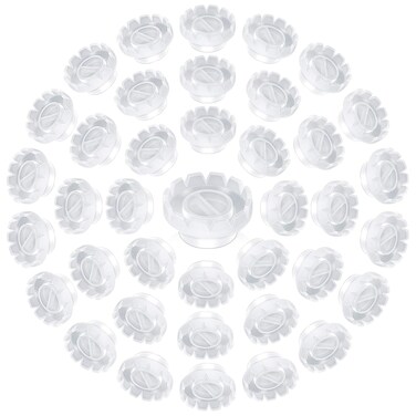 Teenitor 200 Pack Eyelashes Extension Volume Lashes Fan Blossom Cups, Glue Holder and Lash Organizer Supplies Tools
