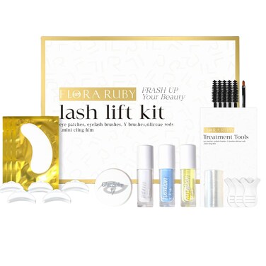 Lash Lift Kit and Brow Lamination Kit, 2 IN 1 Professional Lash Lifting &amp; Eyebrow Lamination Kit with All tools, 6-8 Weeks Long Lasting, Suitable for Salon &amp; Home Use