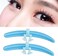 Reusable Eyelash Separator Tool with Silicone Base and Legs, Essential Lash Extension Accessory for Beauty Salon (Blue)