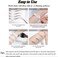 77Pairs 4D Hair-Like Eyebrow Tattoo Stickers Waterproof Natural Fake Eyebrow Stickers,Long Lasting Eyebrow Grooming Shaping Perfect for Women and Girls (STM -Brown)