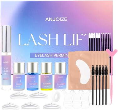 Eyelash Lift Kit,Professional Eyelash Lift Kit,Eyelash Perm Kit,Eyelash Curling Kit,Curled Lashes Long Lasting,DIY Lash Lift Kit at Home Salon