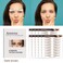 Aresvns 66 Pairs 4D Eyebrows Tattoo Brown 66 Pairs! Realistic Fake Eyebrows,Good-looking Tattoo Eyebrows for women Christmas Gift