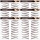 Aresvns 66 Pairs 4D Eyebrows Tattoo Brown 66 Pairs! Realistic Fake Eyebrows,Good-looking Tattoo Eyebrows for women Christmas Gift