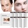 Aresvns Eyebrow Tattoo Sticker 66 Pairs! Newly Improved 4D Black Fake Eyebrows Waterproof and Long-Lasting 3-5 Days,Suitable Sizes,Popular Eyebrow Shape, Eyebrow Transfers Sticker Gift