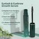 Rapid Eyelash Growth Serum, BREYLEE Lash Serum for Eyelash Growth, Eyebrow Growth Serum, Boosting Thickness, Stronger, Healthier Lashes &amp; Brows, Vegan &amp; Cruelty-Free, Hypoallergenic, Dual Brushes