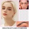 24 PCS Eyebrow Stencils Kit Eye Brow Stamp stencil kit Reusable Eyebrow Template,Brow Stencil for Shaping Natural Perfect Eyebrows