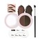 Eyebrow Care Kit 4d Laminated Brow Grooming Kit,Eyebrow Powder with Stencils,Eyebrow Brush with Eyebrow Gel Waterproof Eye Brow Contouring Natural Brows Makeup 102#