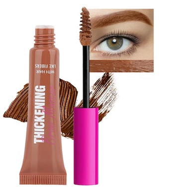 Kaely Thickening Brow Mascara,Tinted Eyebrow Gel Waterproof,Eyebrow Color Makeup,Brow Fast Sculpt,Vegan,Cruelty Free,maquillaje gel para cejas a prueba de agua,04 Rich Auburn
