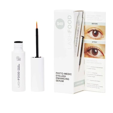 LashFood Eyelash Premium Growth Enhancing Serum Phyto-Medic Complex   2.5 Month Supply Lash Extender Promotes Appearance of Longer, Fuller, &amp; Thicker Eyelashes Advanced Lash Treatment .05oz