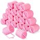 Geyoga 18 Pieces Sponge Hair Rollers Large Soft Foam Hair Styling Curlers Large Size Hairdressing Curlers for Women(1.9 x 2.6 Inches,Pink)